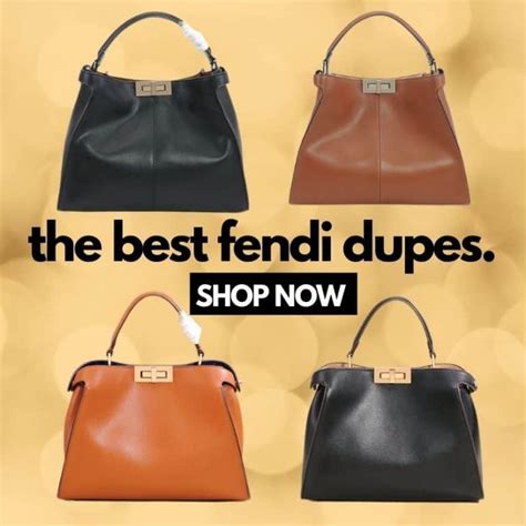 fendi keychain dupe|best fendi peekaboo dupes.